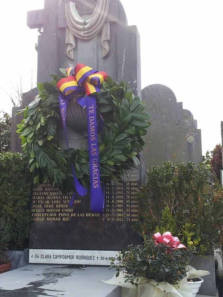 Clara Campoamor Tumba Tumba de Clara Campoamor en el Pan… Flickr