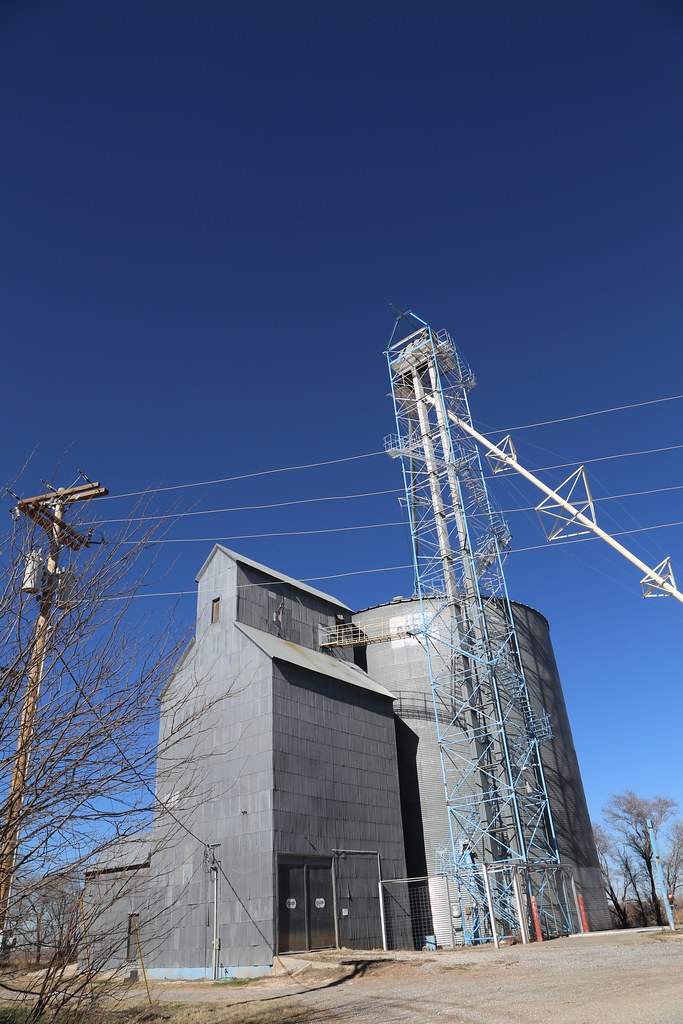 Fort Supply Oklahoma, Grain Elevator, Woodward County OK Flickr