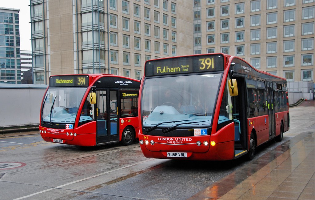 Hammersmith Bus Station 11.11.2013 London Buses (operated … Flickr