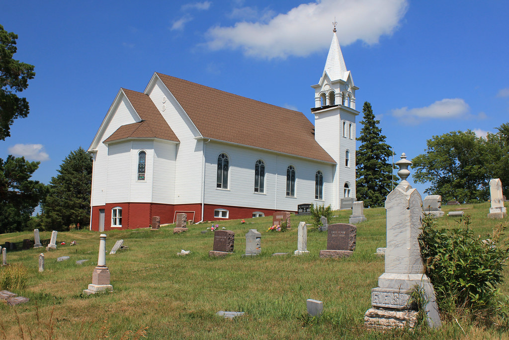 Soldier Lutheran Church rural Soldier, IA Tom McLaughlin Flickr