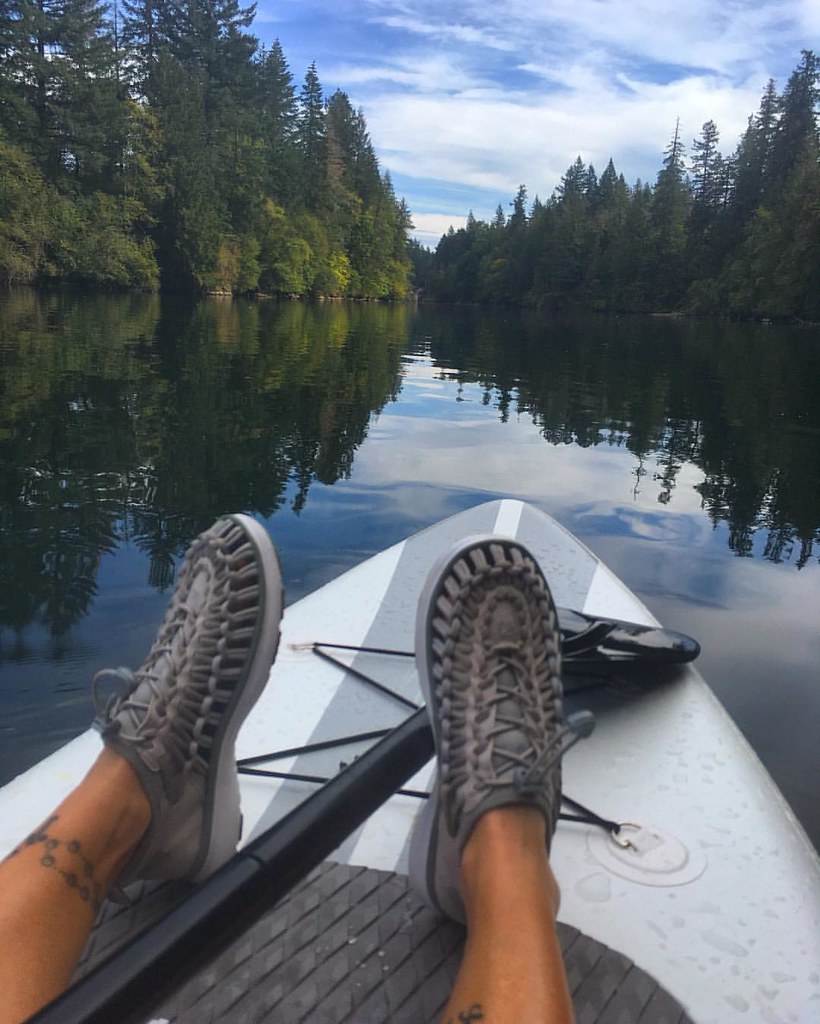 Great day of SUP'ing on Estacada Lake. keen portland au… Flickr