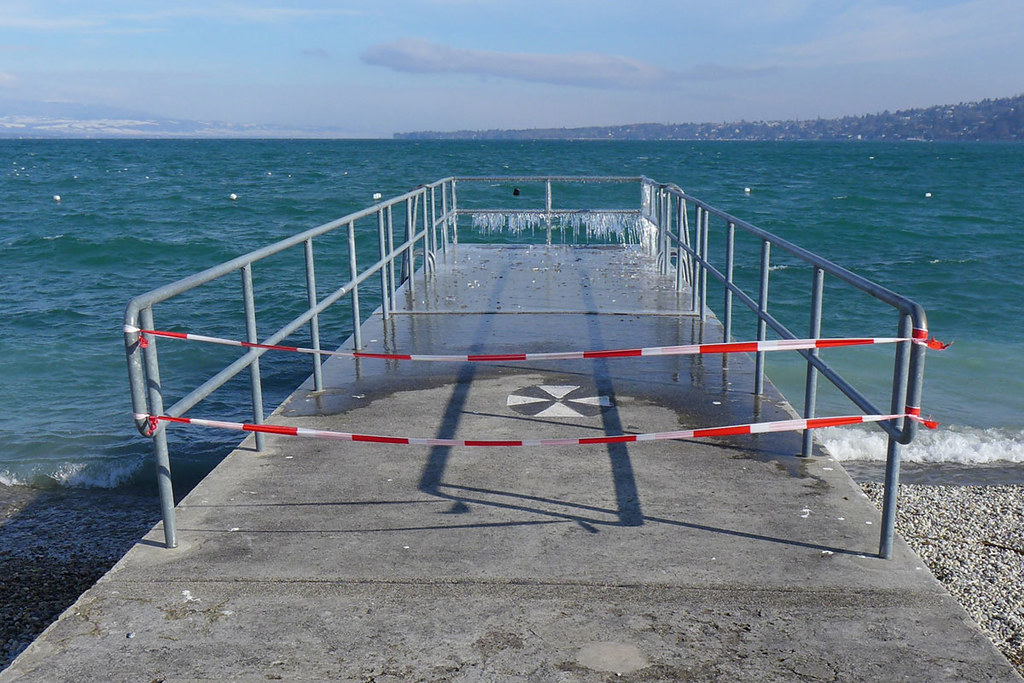 No go The temperature drops at Lac Leman Carsten ten Brink Flickr