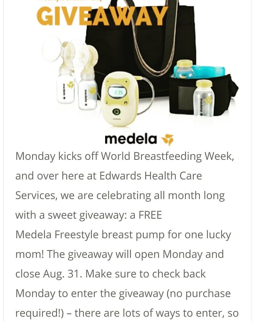 Giveaway! Medela Freestyle Breast Pump Giveaway Details S… Flickr