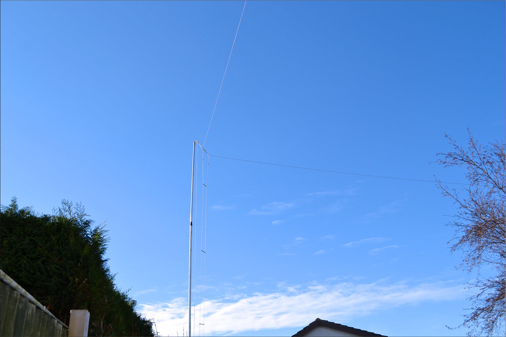 2W0DAA 150ft Stainless Steel All Band Doublet HF Antenna A… Flickr