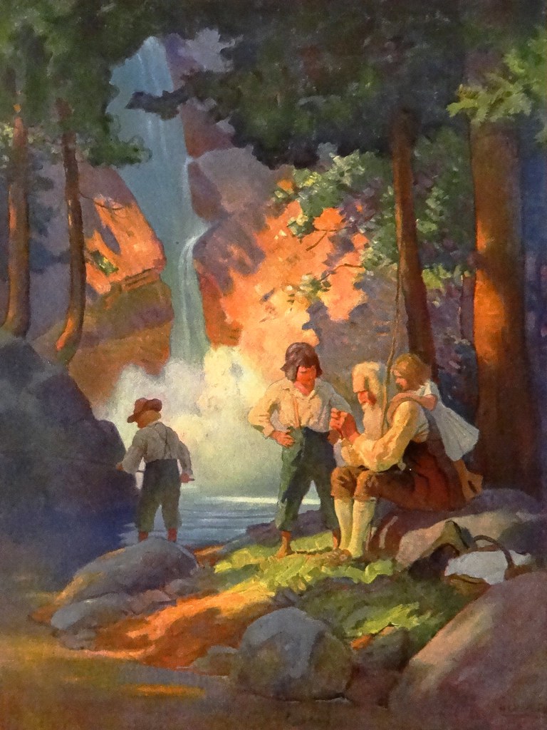 Art by N. C. Wyeth from "Rip Van Winkle" by Washington Irv… Flickr