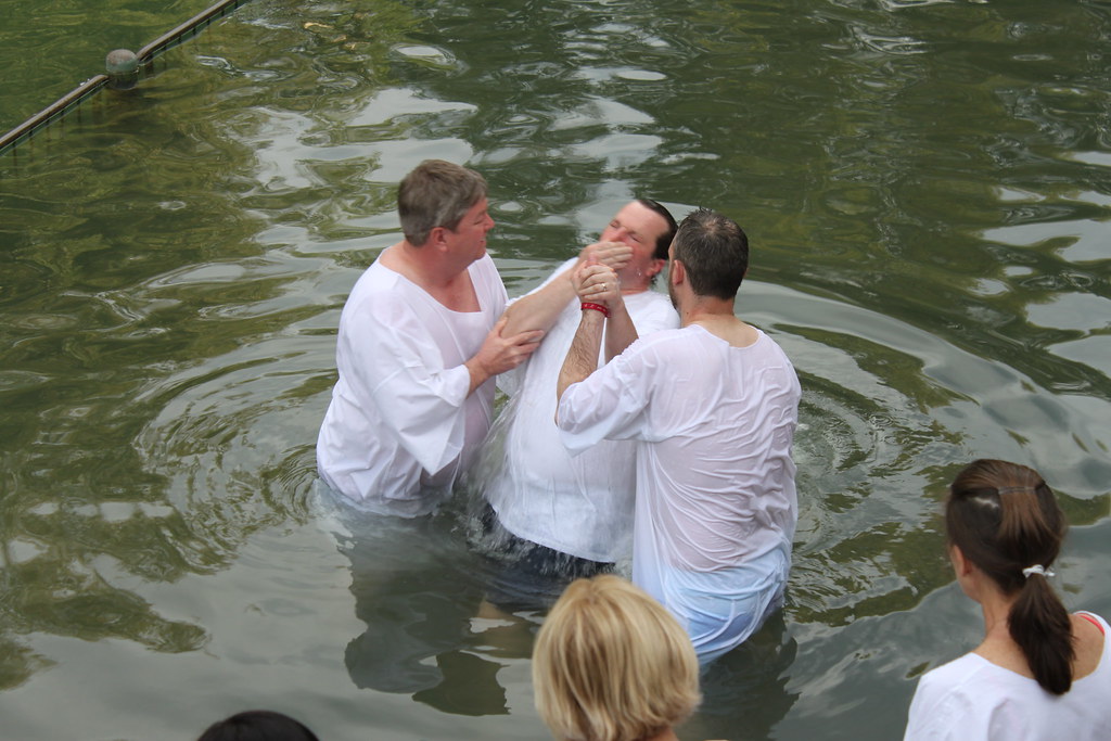 Yardenit Baptism We had the opportunity to be rebaptized … Flickr