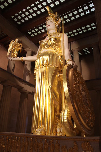 Parthenon, Nashville, TN: Athena Statue | Copy of Athenian t… | Flickr