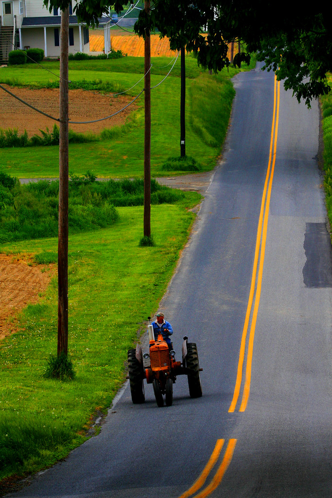 Tractor Lancaster County, Pennsylvania USA Ashley Hockenberry Flickr