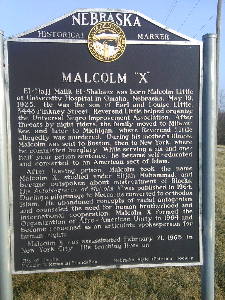 Malcolm X Center at the site of his birthplace. Jen Flickr