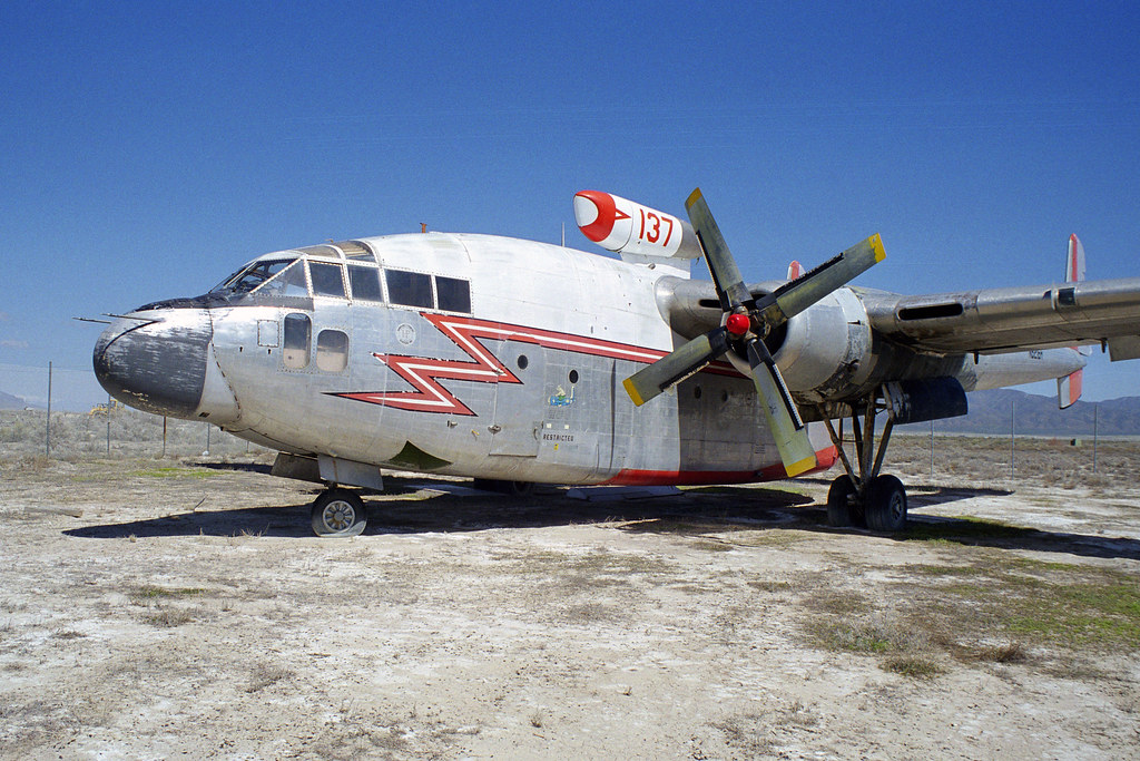 Tanker 137… or is it? Fairchild C119G, marked as Tanker 1… Flickr