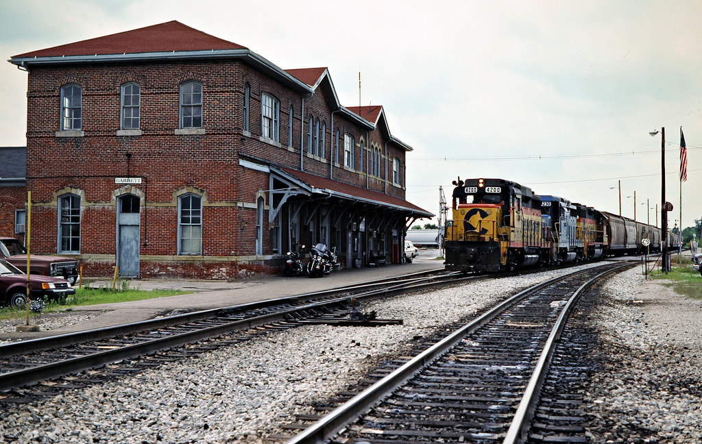 CSXT, Garrett, Indiana, 1992 Eastbound CSX Transportation … Flickr