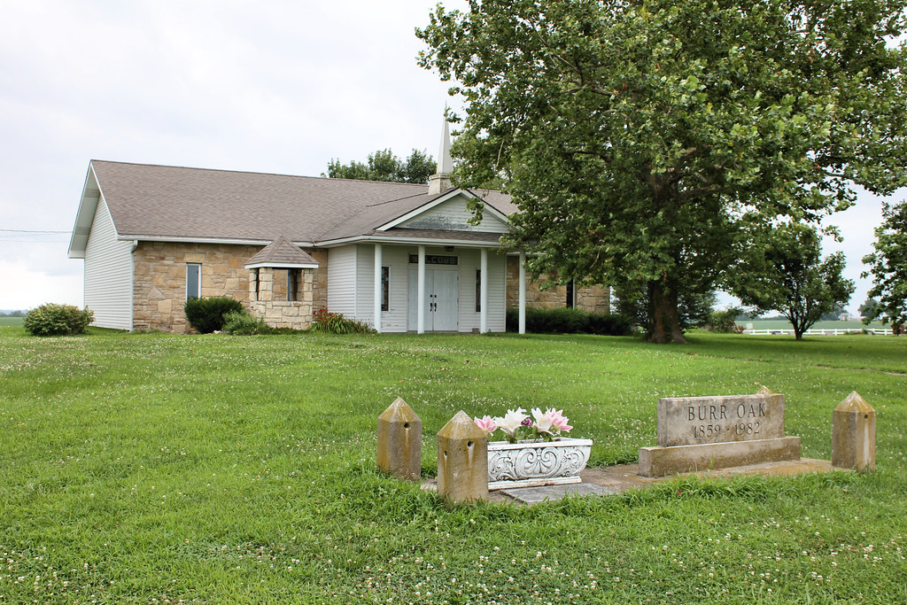 Burr Oak Baptist Church rural Skidmore, MO Located in th… Flickr