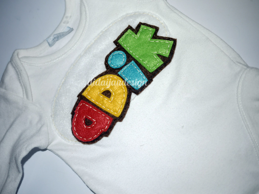 custom felt tshirt handmade from me ) i love it! cute, co… Flickr