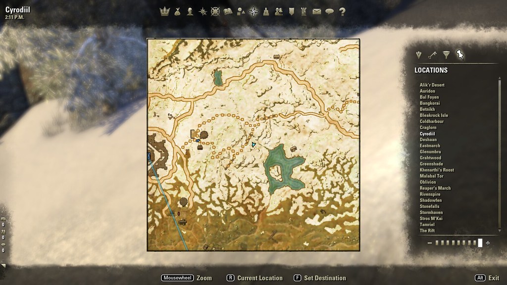 Eso Lorebook Locations 2020 The AllBeneficent King Fahara'jad Lorebook Location Map a photo on