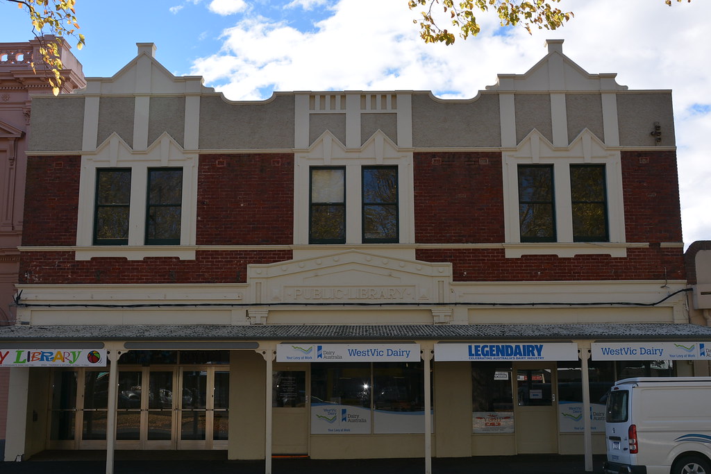 Original Public Library, Camperdown, Victoria Located adja… Flickr