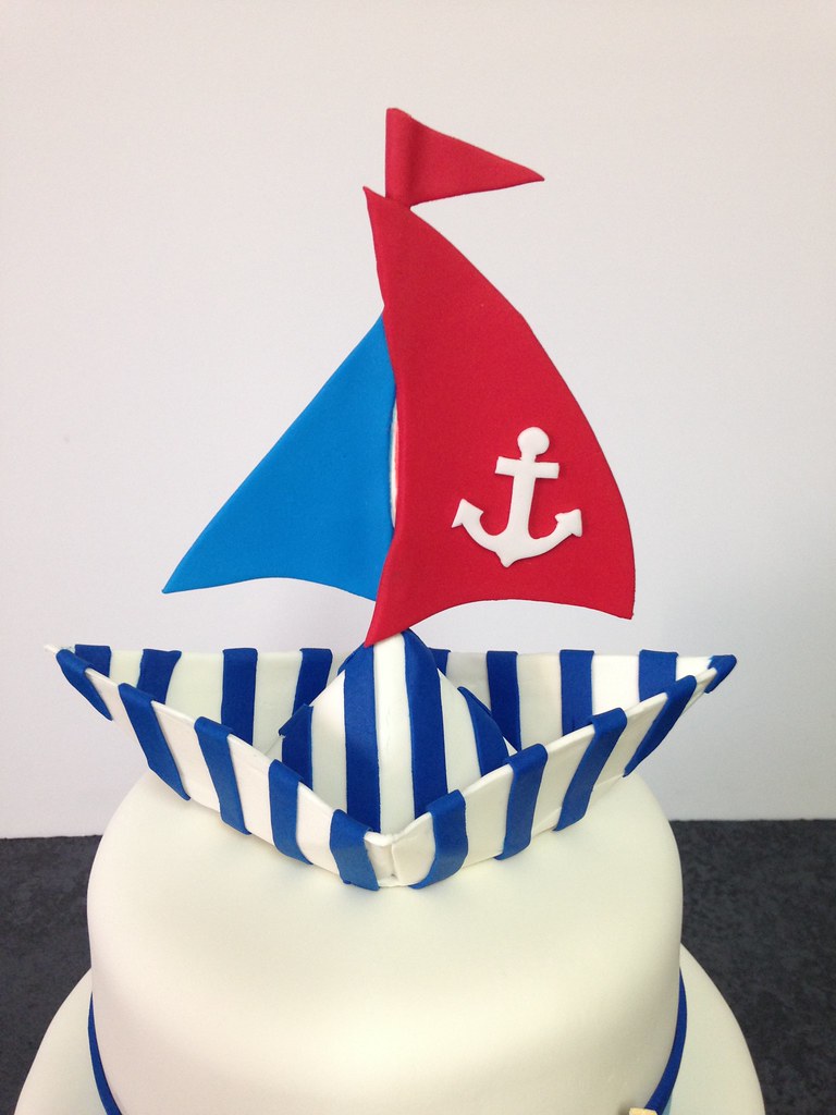 Sugar Sail boat!! Hecho a mano cake design Flickr