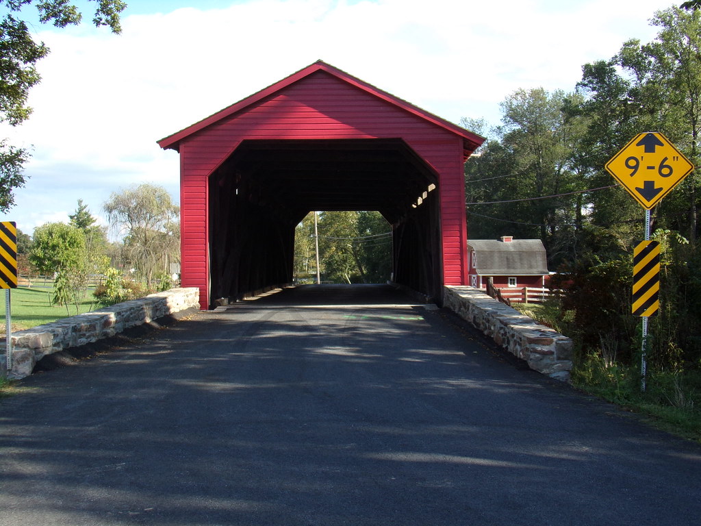 Utica Park covered bridge Frederick County, MD. Flickr