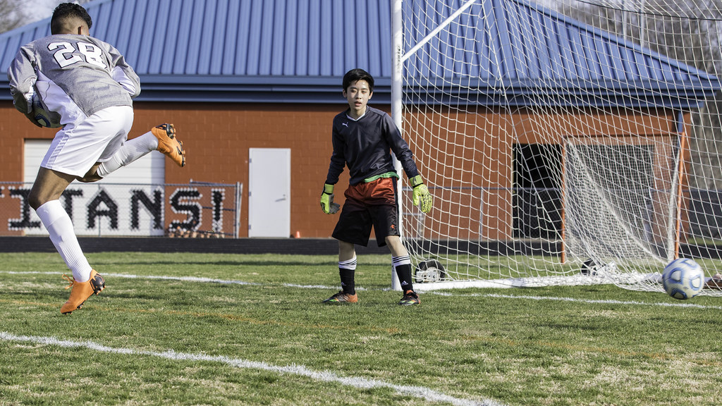 Dominion High School Boys JV Soccer pregame warmups befo… Flickr