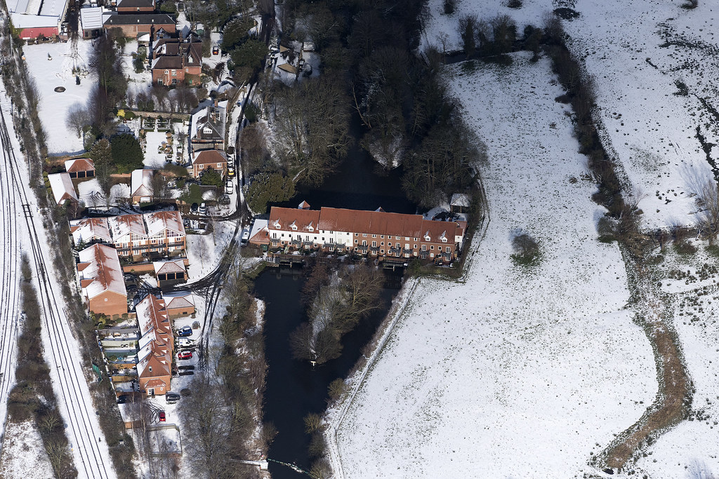 Bracondale Mill Gate in Trowse Norwich aerial Bracondale… Flickr