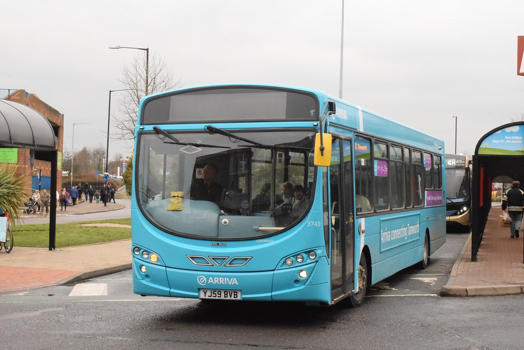 AMN 3743 Nuneaton bus station Arriva Midlands VDL SB200 … Flickr