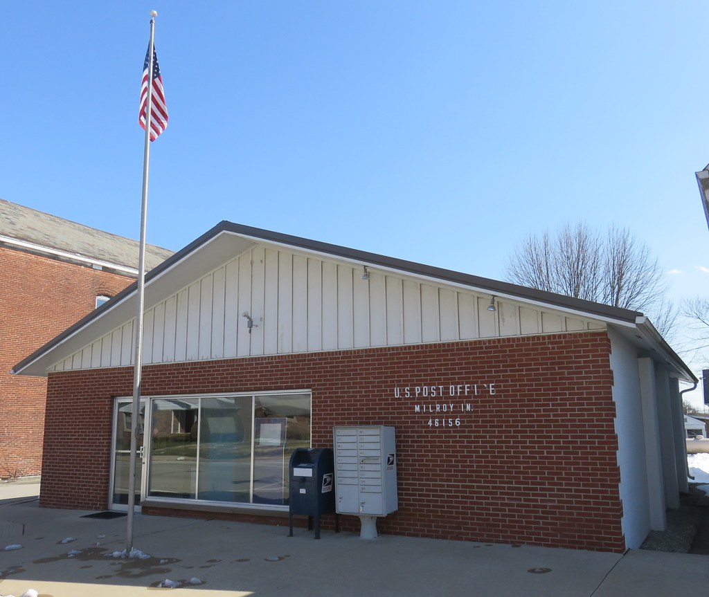 Post Office 46156 (Milroy, Indiana) Milroy, Indiana is a s… Flickr