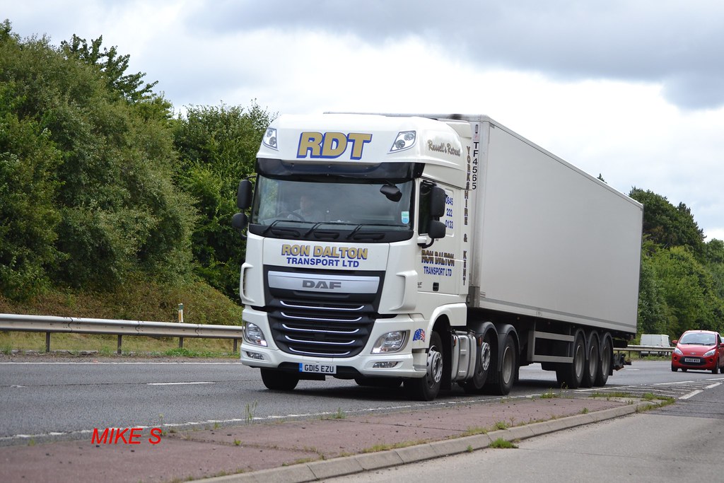 DAF XF 106 'Ron Dalton Transport Ltd' reg GD15 EZU Flickr