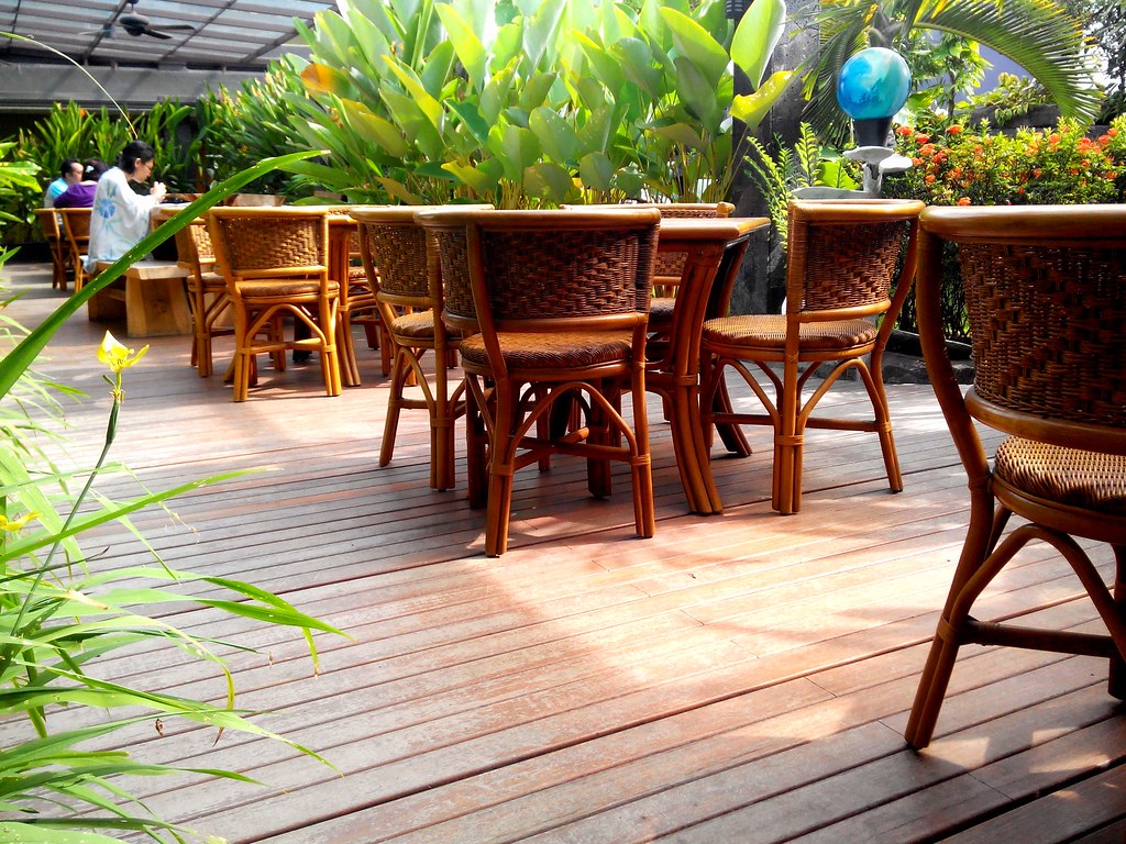 Garden Tarrace at Hotel Asri. holiday cirebon hotel ga… Flickr