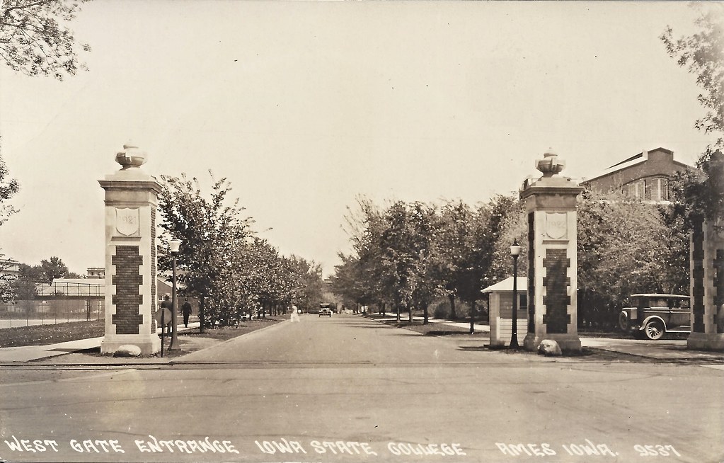 Ames, Iowa, Iowa State College, Westgate, 1920s photolibrarian Flickr