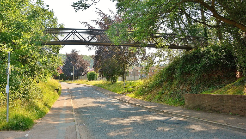 18236 A bridge over Orchard Lane on the Ledbury Town Trail… Flickr