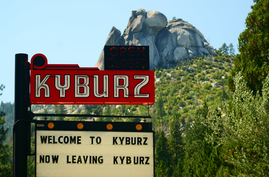 Got to love a small town! Kyburz, Ca. 95720 Out along hwy … Flickr