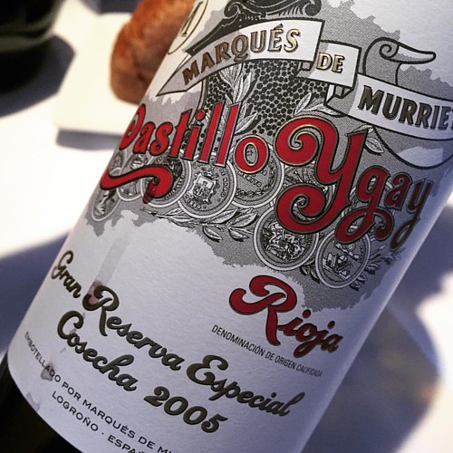 2005 Marqués de Murrieta Gran Reserva. One of my favorite … Flickr
