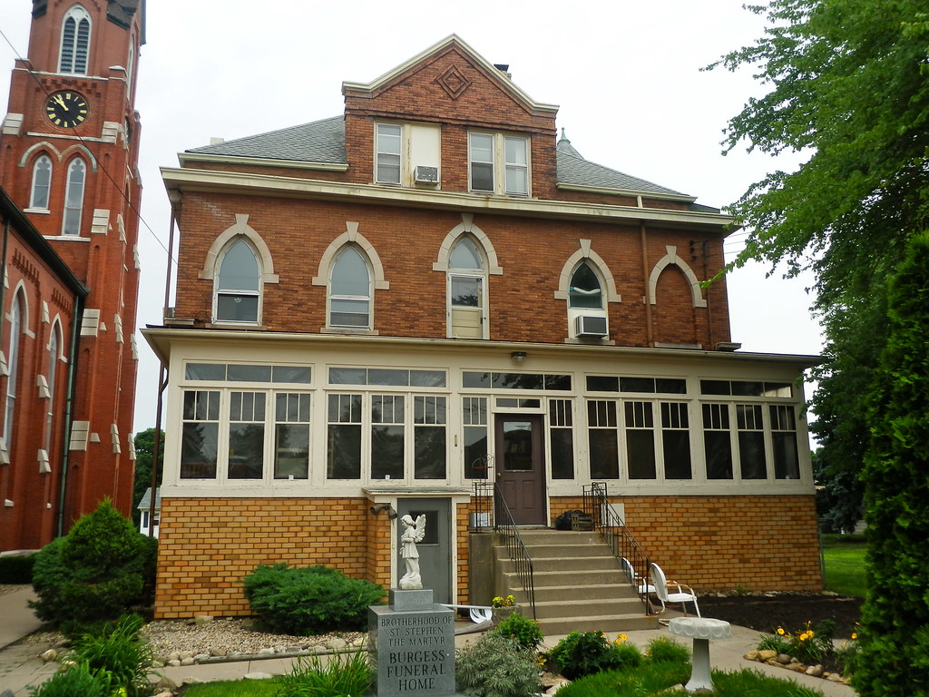 rear of St. Hyacinth rectory LaSalle, Illinois Mitch Flickr