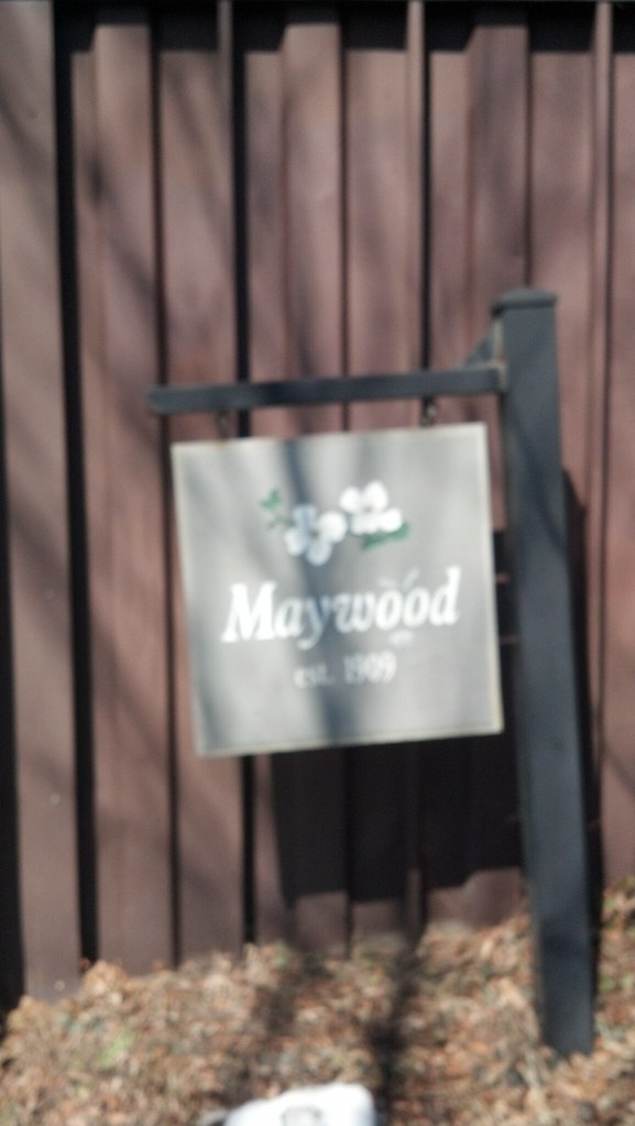 Maywood Maywood neighborhood sign on the Custis Trail just… Flickr