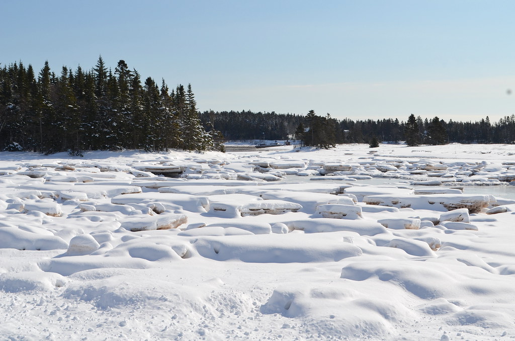 Ice and Snow Chance Harbour, New Brunswick Neal Flickr