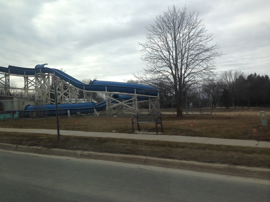 Abandoned amusement park Lutz's in Au Gres, MI. I wonder w… Flickr