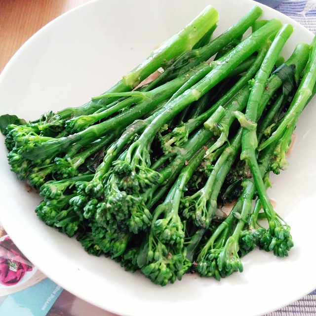 And we'll be having this again long stemmed broccoli wit… Flickr