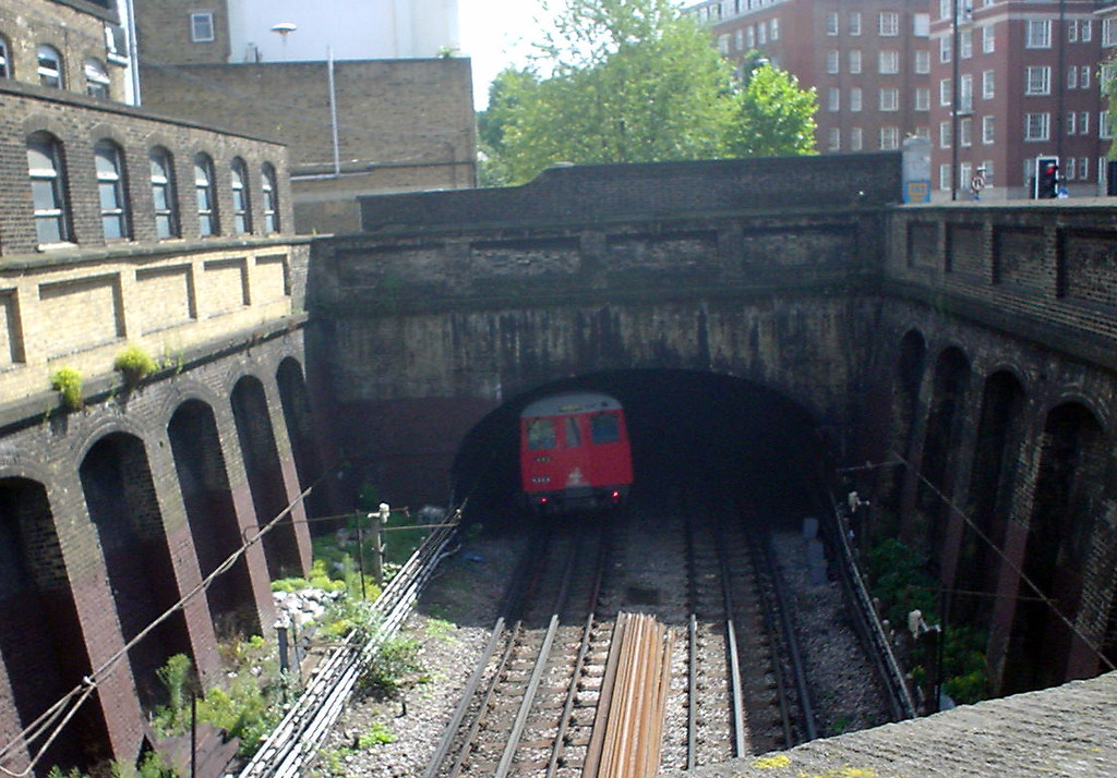 Marlborough Road (below) The old station is still clearly … Flickr