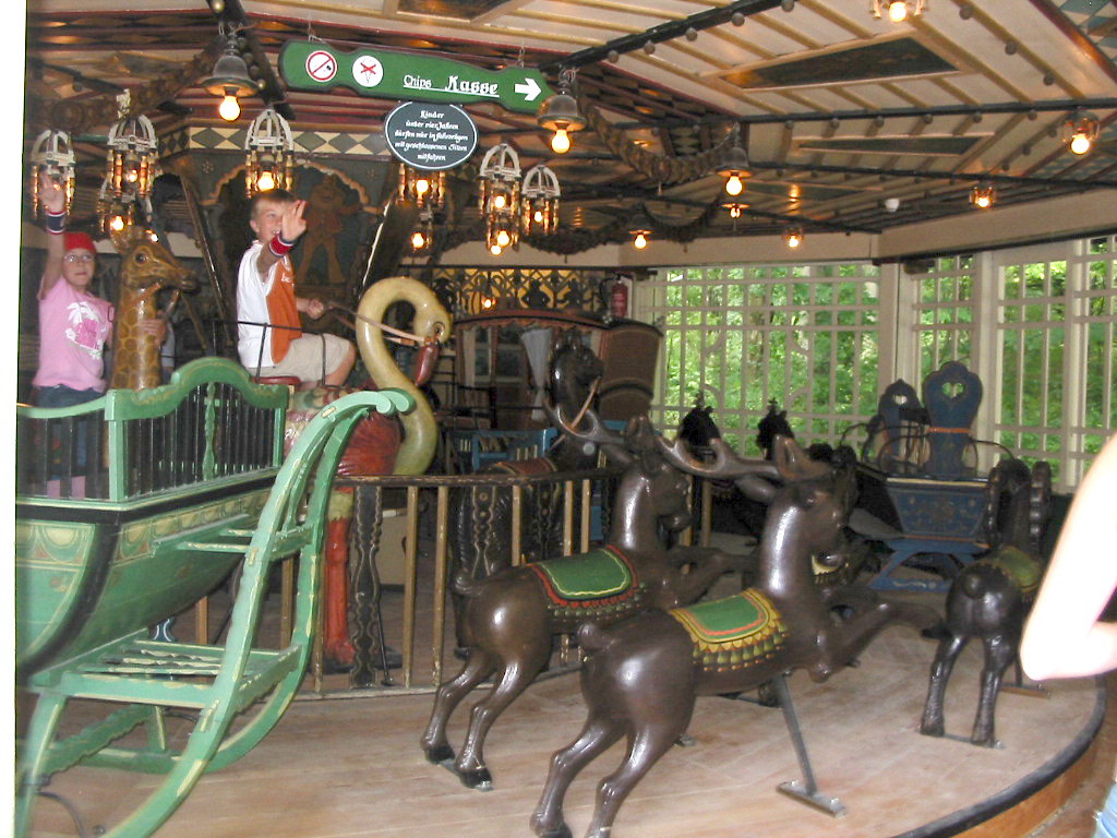 Carousel in English Garden, Munich Carousel that Erika and… Flickr