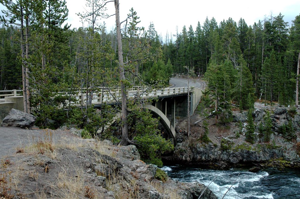 Chittenden Bridge, Yellowstone National Park, Wyoming Flickr