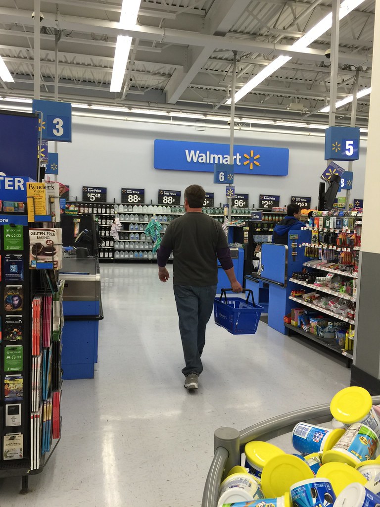 WalMart Framingham, Massachusetts Front Checkouts a photo on