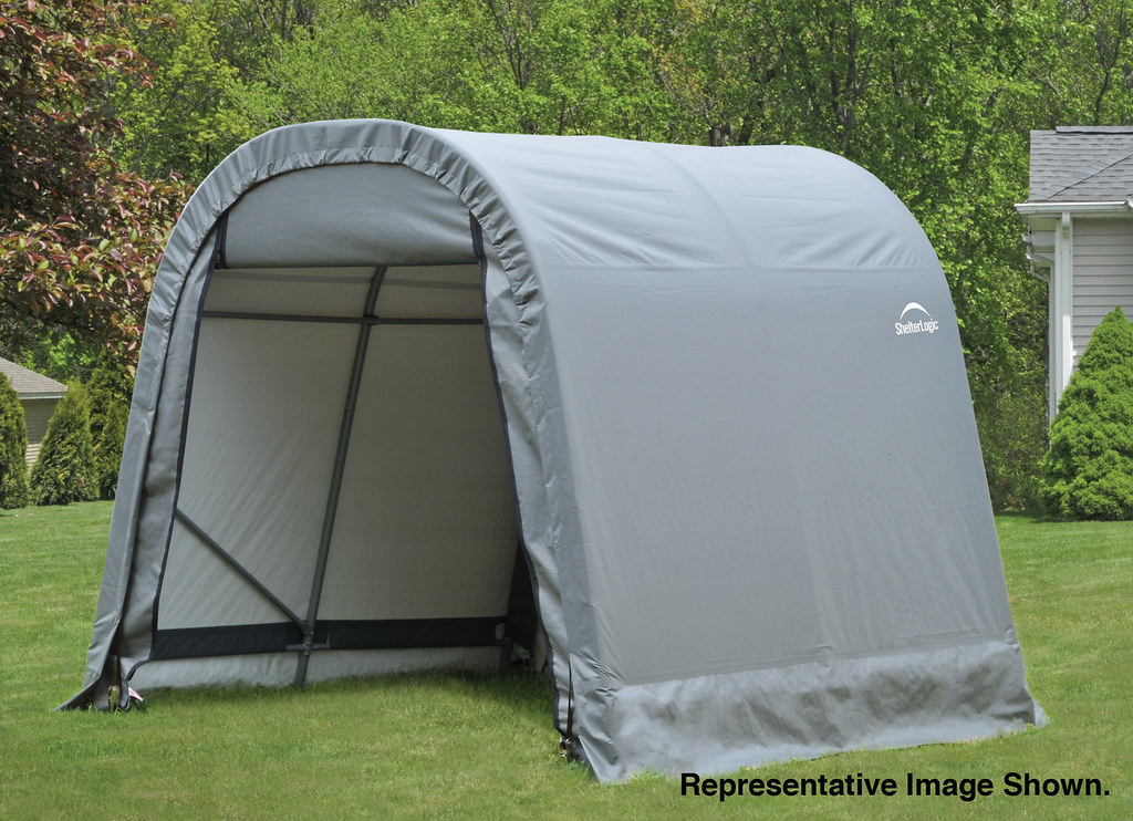 Portable Garage, Round Top These portable Garage Shelters … Flickr