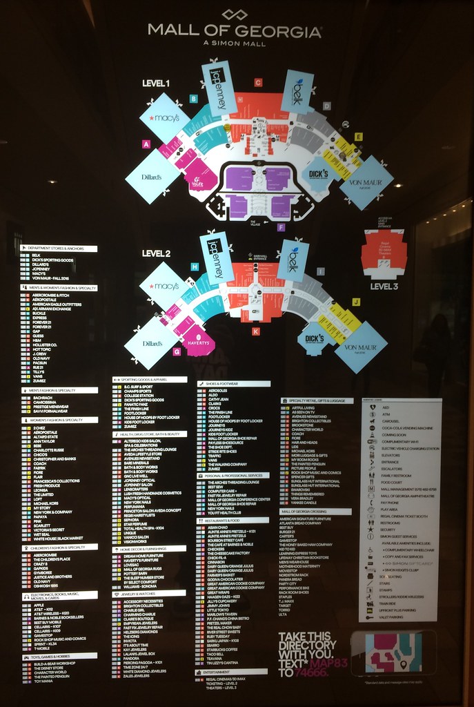 Satellite map of Mall of Georgia, United States. Latitude: 34.0654.