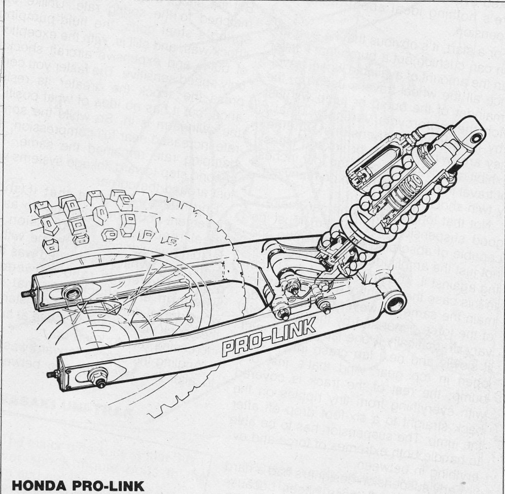 1982 Honda ProLink rear suspension Tony Blazier Flickr