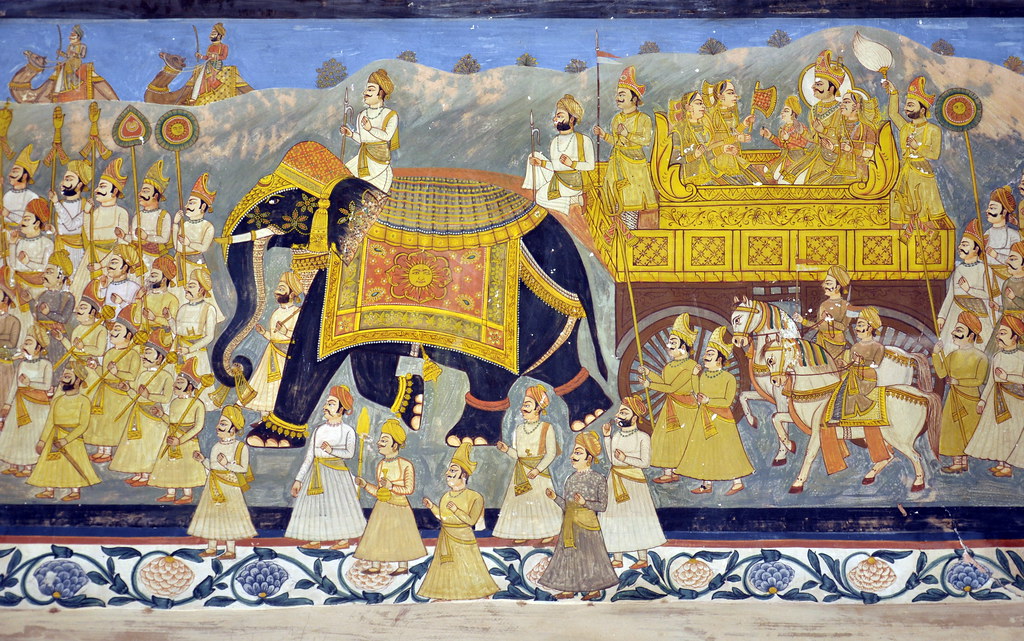 India Rajasthan Jodhpur Mehrangarh Fort Wall Paint… Flickr