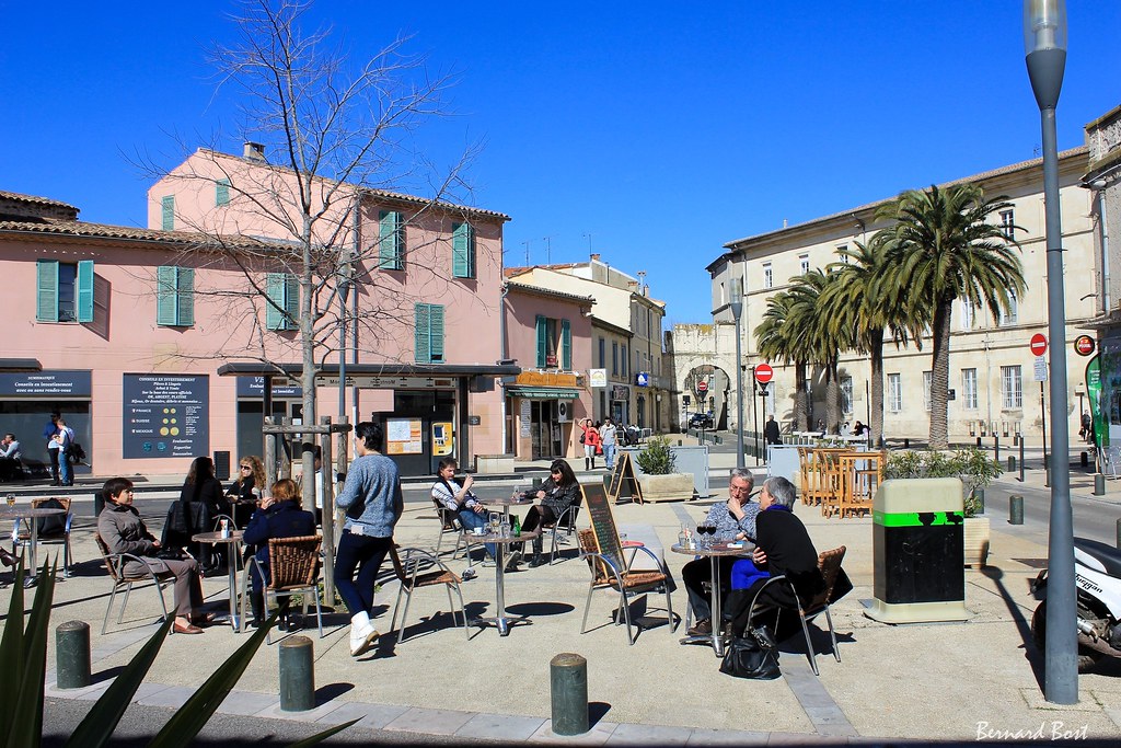 La Place Montcalm Nîmes, LanguedocRoussillon, France Bernard C
