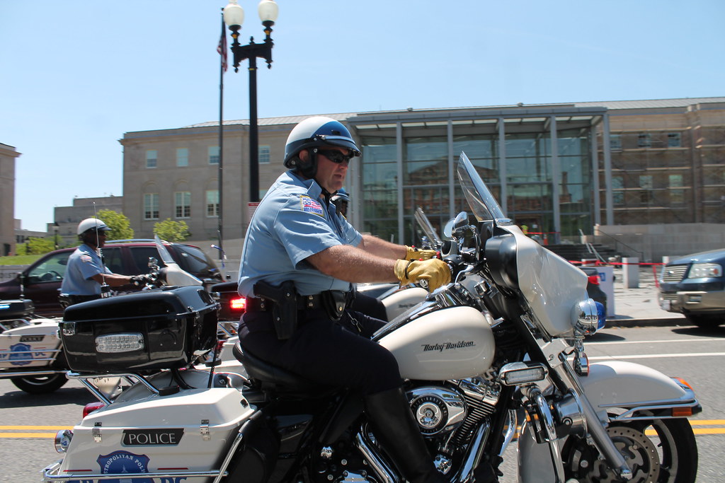 Motor Escort Arrival 19th Philadelphia Police Department Law