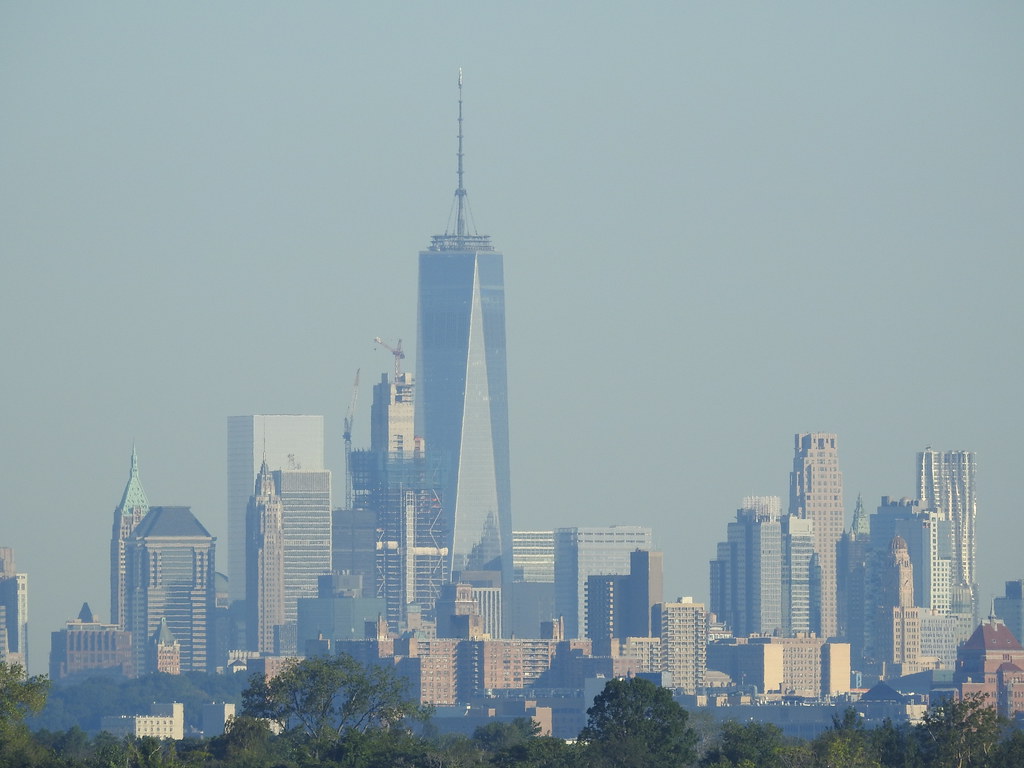 New York City Skyline, as seen from Belle Harbor, Queens, … Flickr