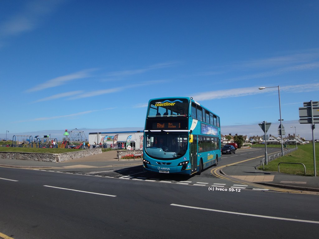 CX61CDK Beach Road East, Prestatyn, August 2014. Flickr