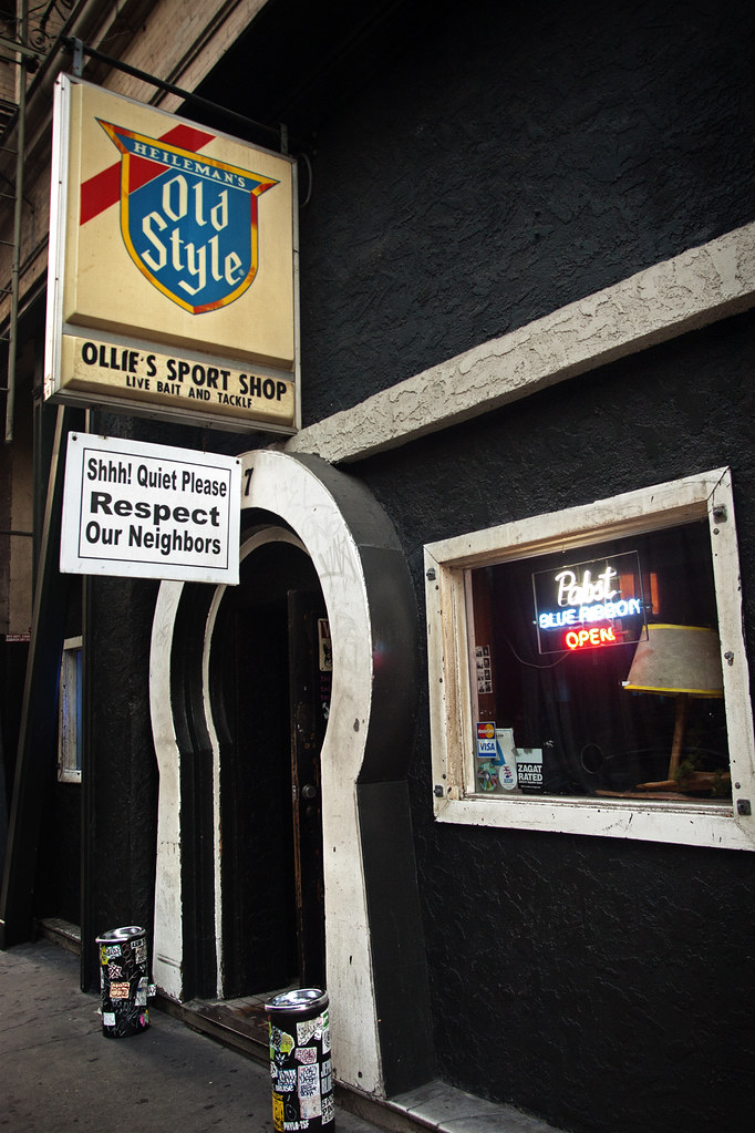 Another one bites the dust Bar 107 in downtown Los Angeles… Flickr