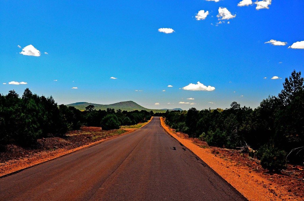 Backside of Porter Mountain Road Vernon, Arizona Rich Edelman Flickr